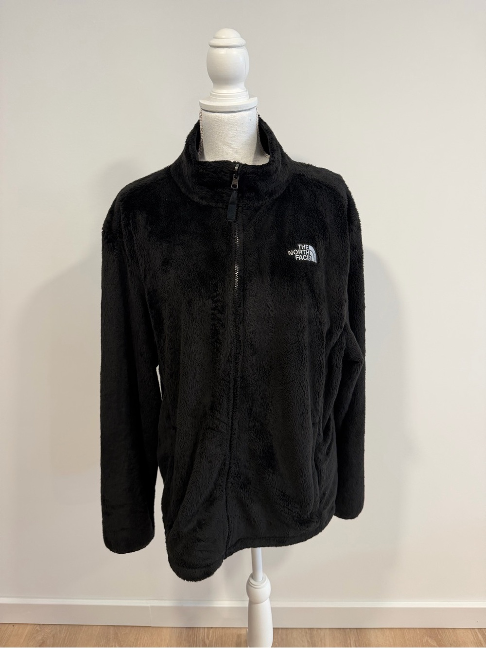 The North Face Black Plush Teddy Jacket